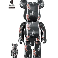BE＠RBRICK Andy Warhol x The Rolling Stones Sticky Fingers 100％ & 400％ Set