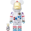 BE@RBRICK Apollo17 Astronaut 100％ & 400％
