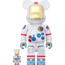 BE@RBRICK Apollo17 Astronaut 100％ & 400％