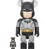 BE@RBRICK Batman Hush Batman: Black Ver. 100％ & 400％