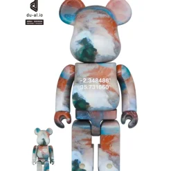 BE＠RBRICK Benjamin Grant Overview Lake Natron 100％ & 400％ Set