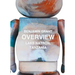 BE＠RBRICK Benjamin Grant Overview Lake Natron 100％ & 400％ Set