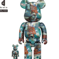 BE＠RBRICK Boston Museum Claude Monet LA JAPONAISE 100％ & 400％