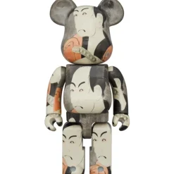 BE＠RBRICK Boston Museum Toshusai Sharaku: Ichikawa Omezo no Yakko Ippei 100% & 400%