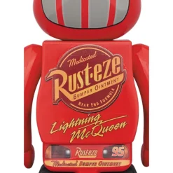 BE@RBRICK Cars Lightning McQueen 1000%