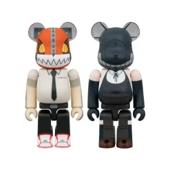 BE@RBRICK Chainsaw Man - The Movie: Reze Arc Chainsaw Man & Bomb 100% 2-Pack Set