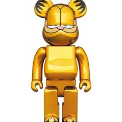 BE@RBRICK Garfield: Gold Chrome Ver. 100% & 400%