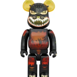 BE@RBRICK Godzilla vs. Destoroyah Meltdown Godzilla: Clear Yellow Ver. 400％