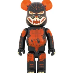 BE@RBRICK Godzilla vs. Destoroyah Meltdown Godzilla: Clear Orange Ver. 1000％