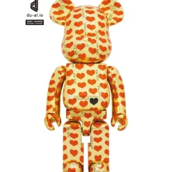 BE＠RBRICK Gold Heart 1000％