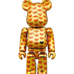 BE＠RBRICK Gold Heart 100％ & 400％