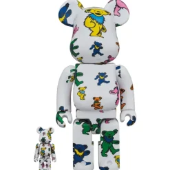BE@RBRICK Grateful Dead Dancing Bear 100% & 400%