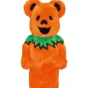 BE＠RBRICK Grateful Dead Dancing Bears: Costume Ver. Orange 400%