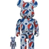 BE@RBRICK Grateful Dead Steal Your Face 100％ & 400％