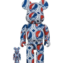 BE@RBRICK Grateful Dead Steal Your Face 100％ & 400％