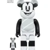 BE＠RBRICK Hat and Poncho Mickey 100％ & 400％