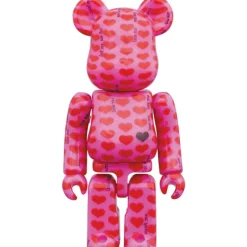 BE＠RBRICK hide with Spread Beaver Pink Heart 100％ & 400％
