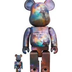 BE＠RBRICK Hubble Space Telescope Lagoon Nebula (Messier 8) 100％ & 400％