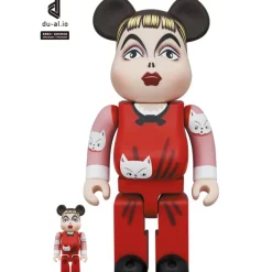 BE＠RBRICK Kuniyoshi Kaneko Neko ga Suki 100％ & 400％