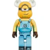 BE＠RBRICK Minions Fever Stuart: Chrome Ver. 1000％