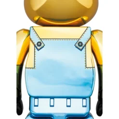 BE＠RBRICK Minions Fever Stuart: Chrome Ver. 100％ & 400％