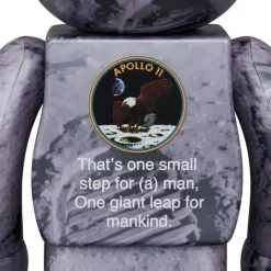 BE@RBRICK Moon Footprints 100% & 400%