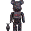 BE＠RBRICK MUVEIL Strawberry Pattern 100％ & 400％