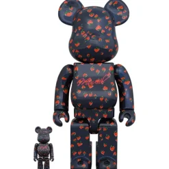 BE＠RBRICK MUVEIL Strawberry Pattern 100％ & 400％