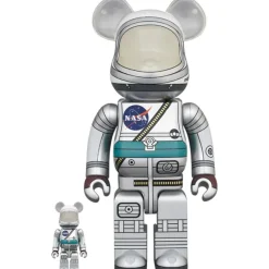 BE@RBRICK Project Mercury Astronaut 100％ & 400％