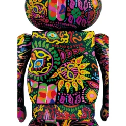 BE@RBRICK Psychedelic Paisley 1000%