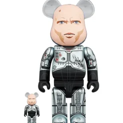 BE＠RBRICK RoboCop: Murphy Head Ver. 100％ & 400％