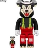 BE@RBRICK Silly Symphony The Big Bad Wolf 100％ & 400％