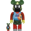 BE@RBRICK Space Jam: A New Legacy Marvin the Martian 100% & 400% Set
