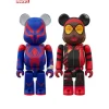 BE@RBRICK Spider-Man: Across the Spider-Verse Spider-Man 2099 & Spider-Woman 100% 2-Pack Set