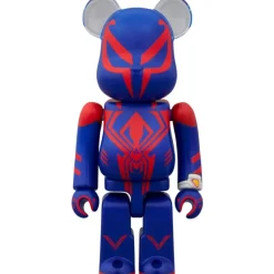 BE@RBRICK Spider-Man: Across the Spider-Verse Spider-Man 2099 & Spider-Woman 100% 2-Pack Set