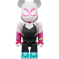 BE@RBRICK Spider-Man: Across the Spider-Verse Spider-Man (Miles Morales) & Spider-Gwen 100% 2-Pack Set