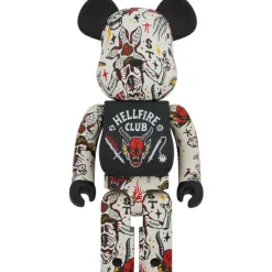 BE＠RBRICK Stranger Things Hellfire Club 1000％