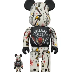 BE＠RBRICK Stranger Things Hellfire Club 100％ & 400％
