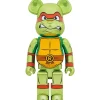 BE＠RBRICK Teenage Mutant Ninja Turtles Raphael: Chrome Ver. 1000％