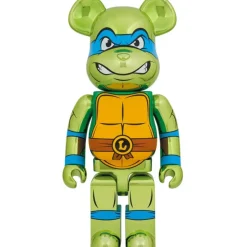 BE＠RBRICK Teenage Mutant Ninja Turtles Leonardo: Chrome Ver. 1000％