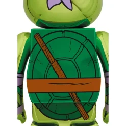 BE＠RBRICK Teenage Mutant Ninja Turtles Donatello: Chrome Ver. 1000％