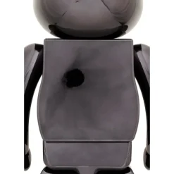 BE＠RBRICK The Rolling Stones Lips & Tongue: Black Chrome Ver. 1000％