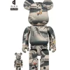 BE＠RBRICK Tokyo National Museum Utagawa Hiroshige Tokaido Gojusan Tsugi Kambara 100% & 400%