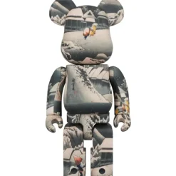 BE＠RBRICK Tokyo National Museum Utagawa Hiroshige Tokaido Gojusan Tsugi Kambara 100% & 400%
