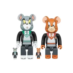BE＠RBRICK Tom and Jerry in Hogwarts House Robes 100％ & 400％