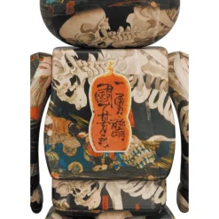 BE@RBRICK Utagawa Kuniyoshi The Haunted Old Palace at Soma 100% & 400% Set