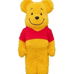 BE@RBRICK Winnie the Pooh Costume Ver. (Pile Fabric) 400％
