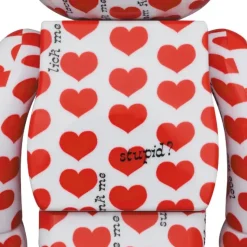 BE＠RBRICK X JAPAN / hide with Spread Beaver / zilch White Heart 100％ & 400％