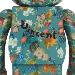 BE＠RBRICK x Van Gogh Museum Floral Pattern 50th Anniversary Design Van Gogh Museum 1000％