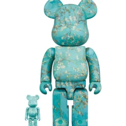 BE＠RBRICK x Van Gogh Museum Van Gogh Almond Blossoms 100％ & 400％